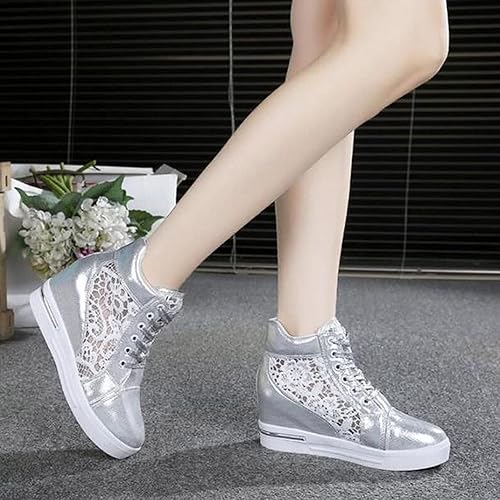 ウサギデザインのホワイトパンプス Amazon.com: Hbeylia Women's Platform Chunky Sneakers Fashion